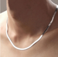 Dámska lisovaná retiazka Plated 4MM 
